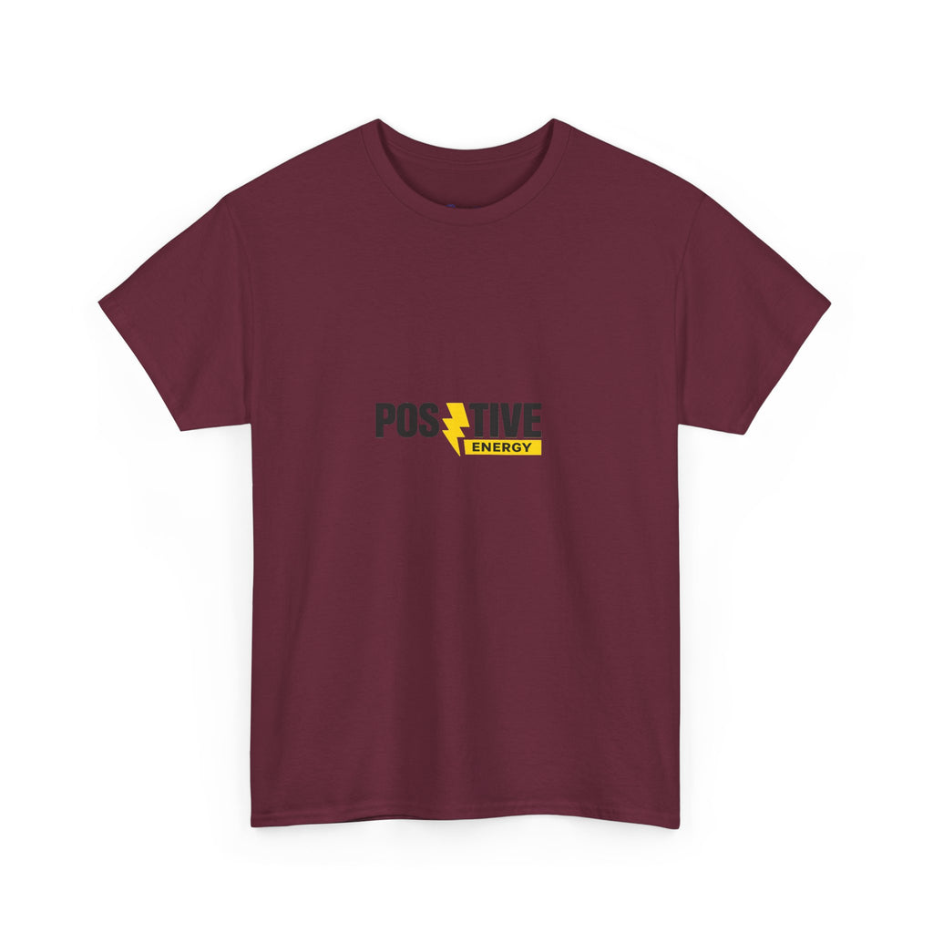 Positive Energy T-Shirt — Minimal Motivational Tee