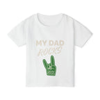 My Dad Rocks toddler t-shirt