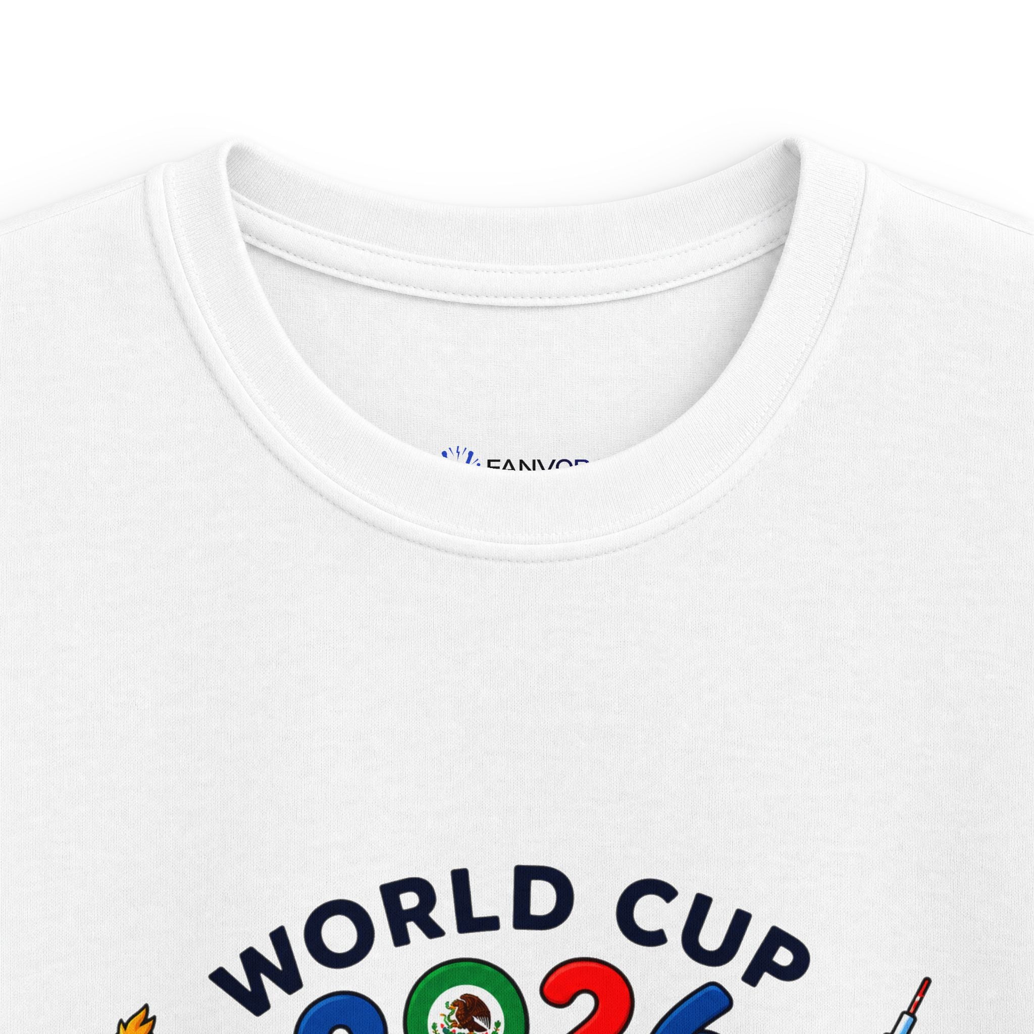 Kids Tee -  America Soccer Mascot & Landmarks