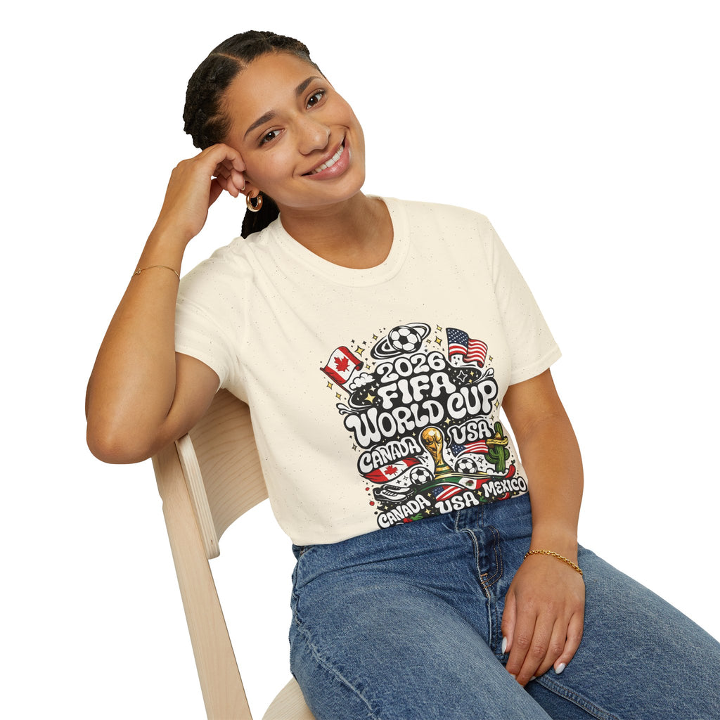 soccer T-Shirt — Canada USA Mexico Fans Shirt