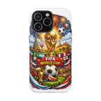 Soccer Magnetic Impact-Resistant Phone Case — FIFA Trophy Design