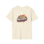 France legend Graphic T-Shirt — Vibrant Splash Portrait Soccer Fan Tee