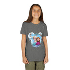 Girls' Frozen Princesses Youth Tee – Elsa & Anna Winter Friends Shirt