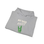 Dad Hoodie — “Hi Hungry, I’m Dad” Funny Father’s Day Pullover.