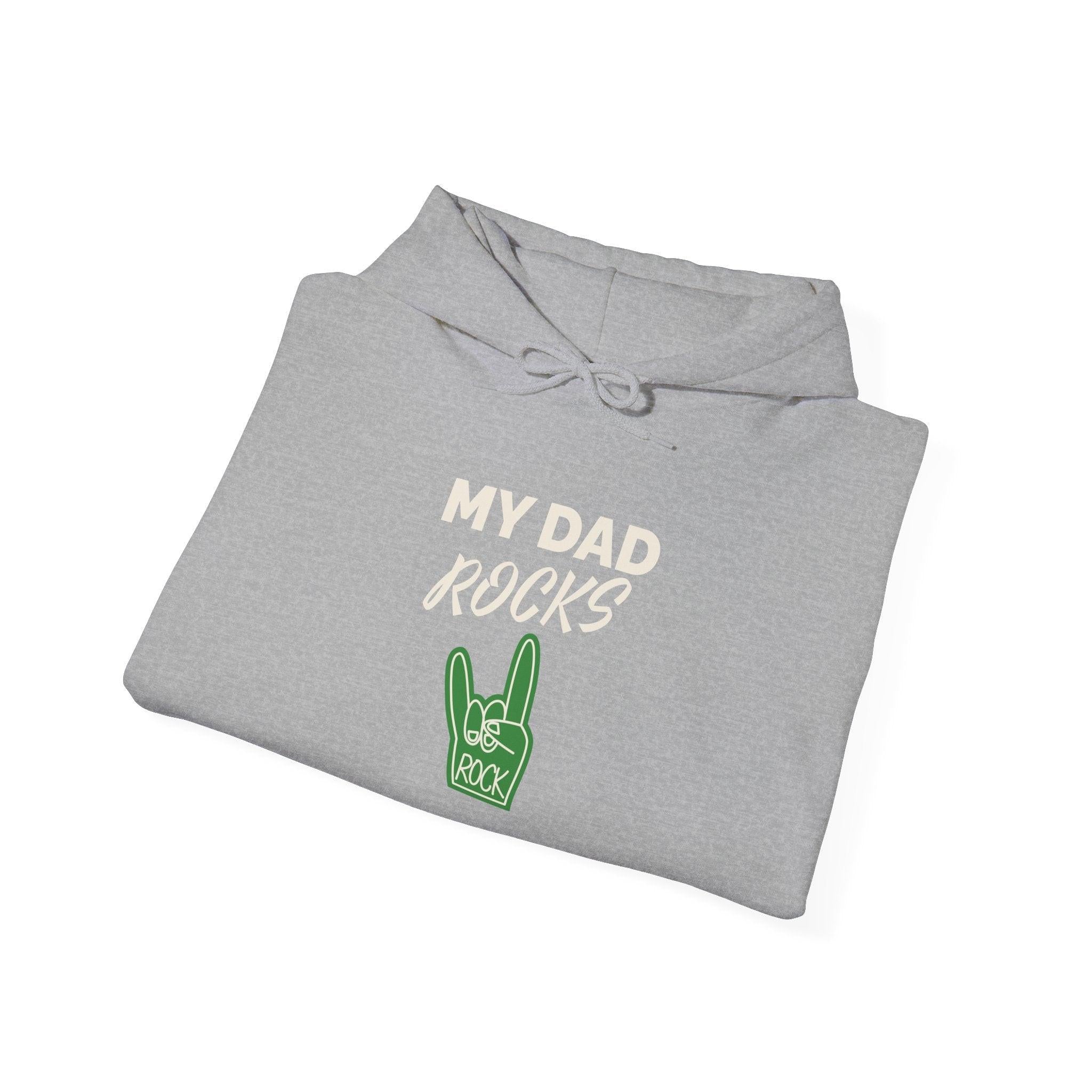 Dad Hoodie — “Hi Hungry, I’m Dad” Funny Father’s Day Pullover.