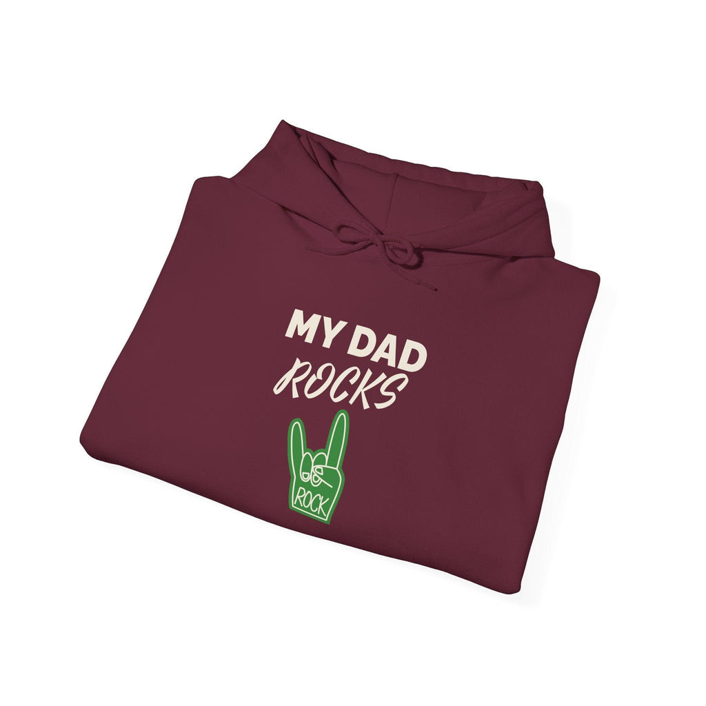Dad Hoodie — “Hi Hungry, I’m Dad” Funny Father’s Day Pullover.