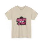 Queen of the Gym T-Shirt — Pink Crown Fitness Tee