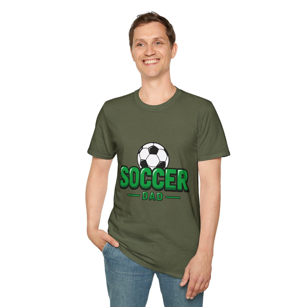 Unisex Softstyle T-Shirt-soccer 2026 (soccer dad tee).