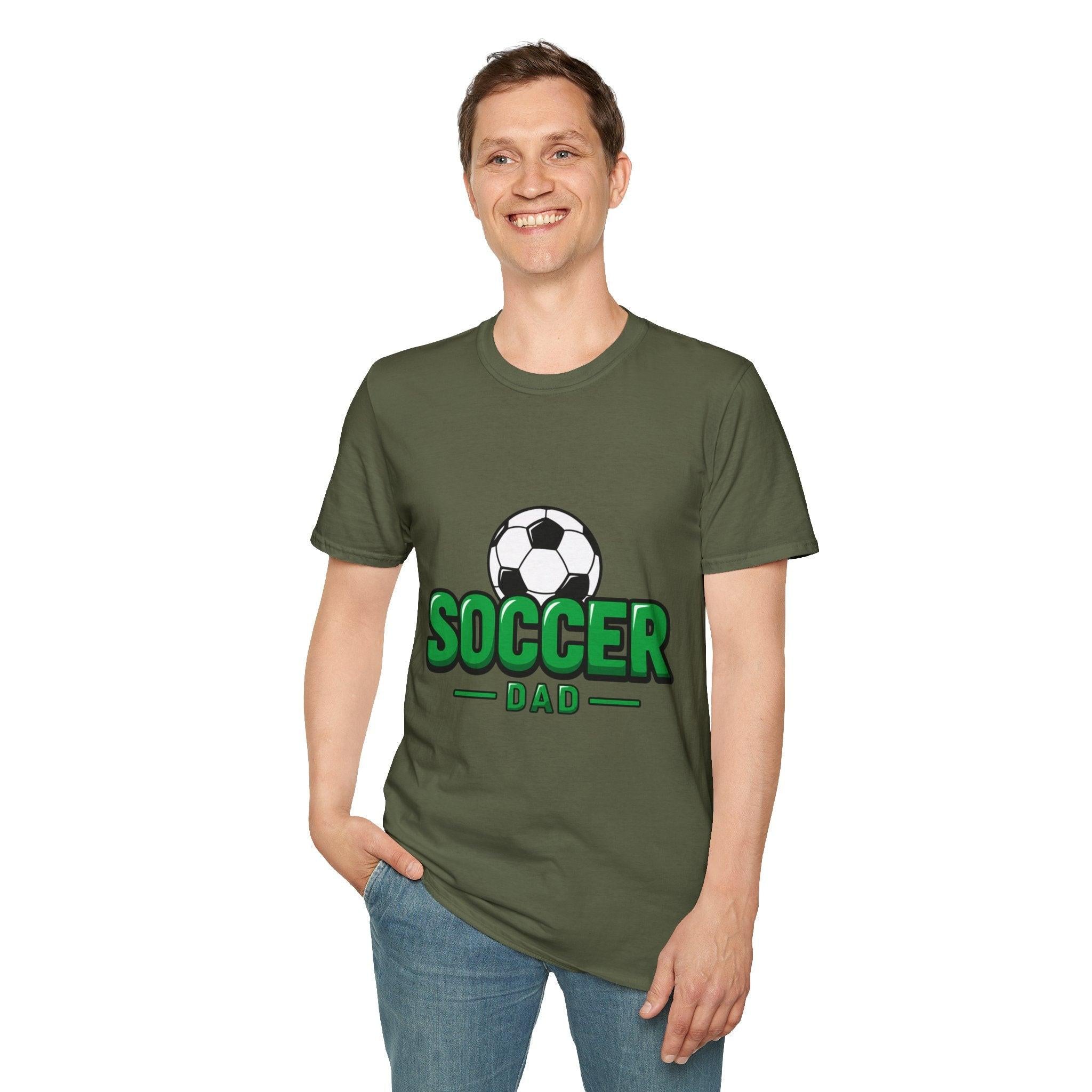 Unisex Softstyle T-Shirt-soccer 2026 (soccer dad tee).