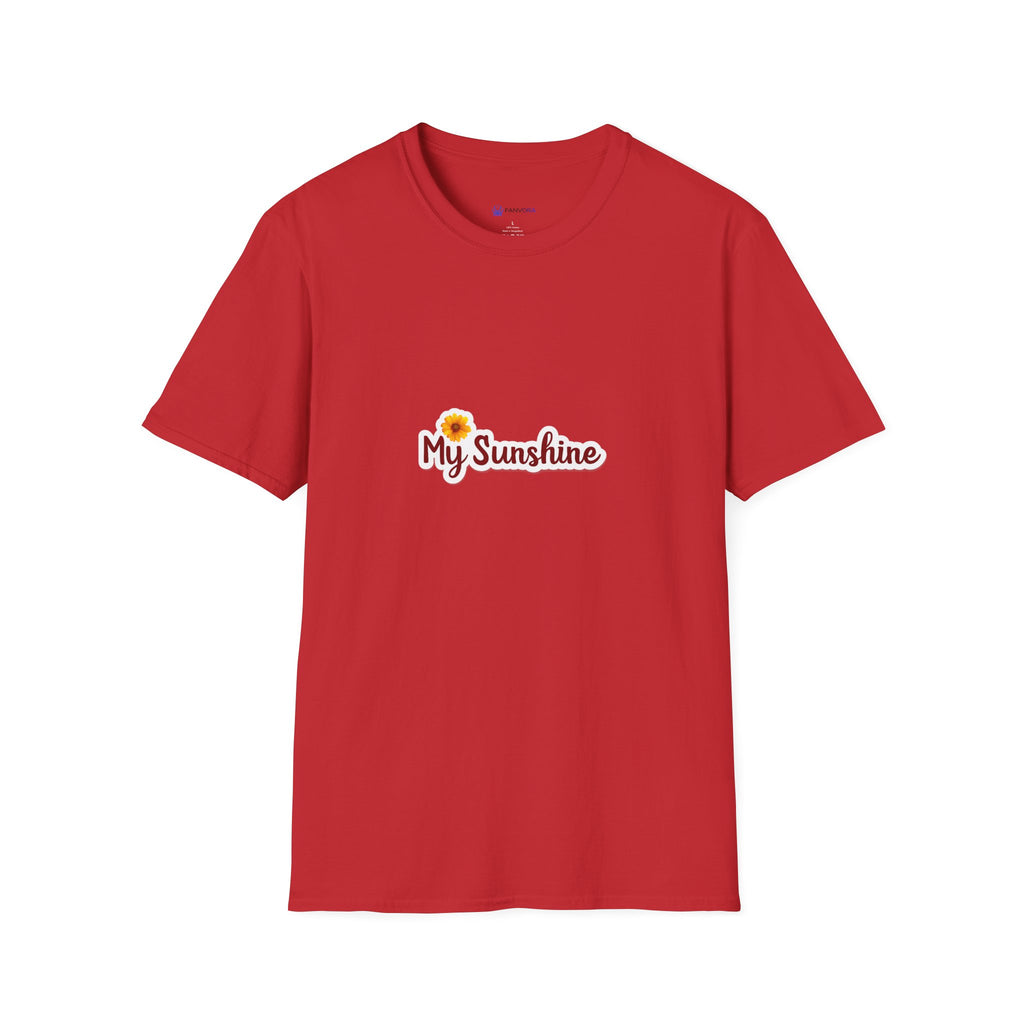 T-Shirt — "My Sunshine" Floral Pocket Logo Tee
