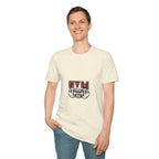 Gym Mode T-Shirt — Fitness Workout Tee with Dumbbell Graphic