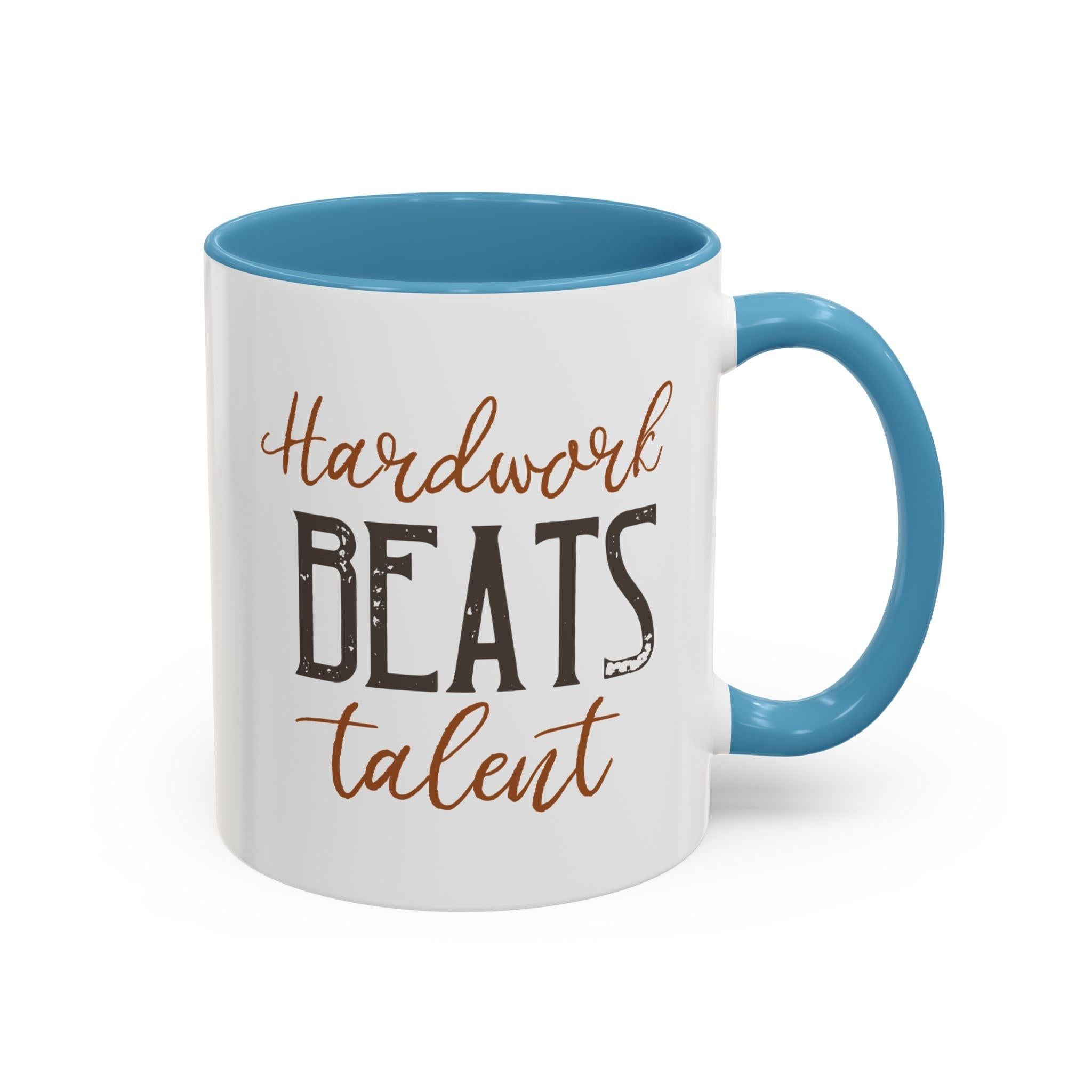 Inspirational "Creativity Never Goes Out of Style" Accent Coffee Mug (Black Handle).