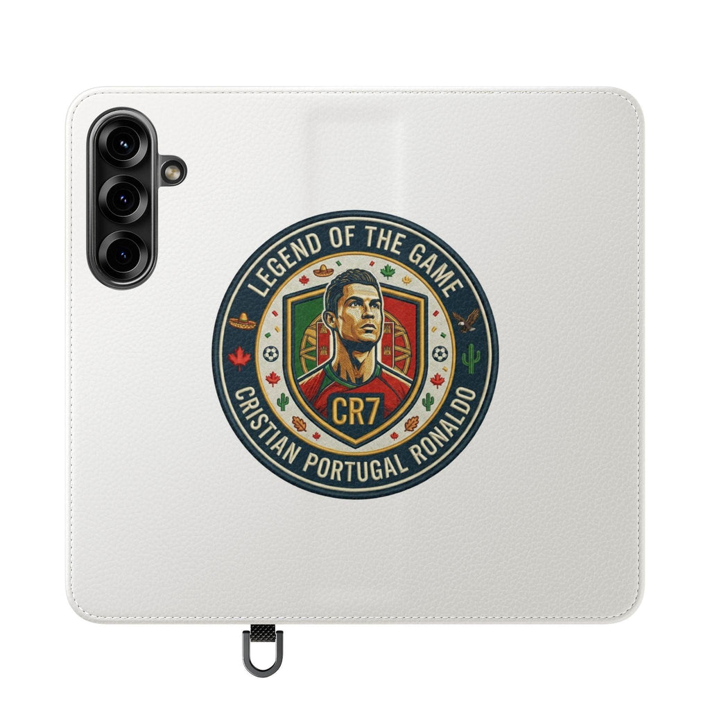 iPhone & Samsung Flip Phone Cases - Argentina GOAT # 10 'Legend of the Game'.