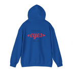 Valentine Hearts Hoodie — "I Only Have Eyes for You" Romantic Pullover.