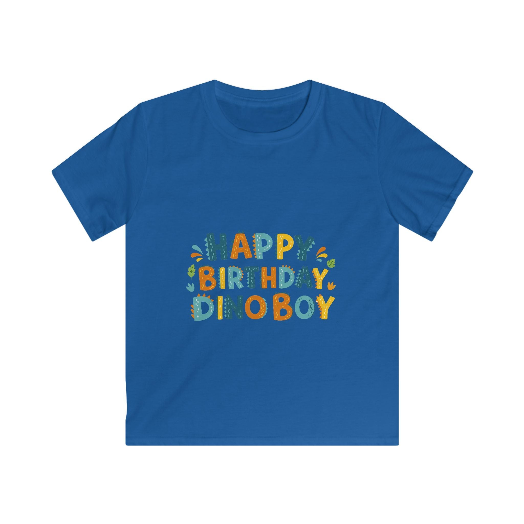 Happy Birthday Dino Boy Kids Tee