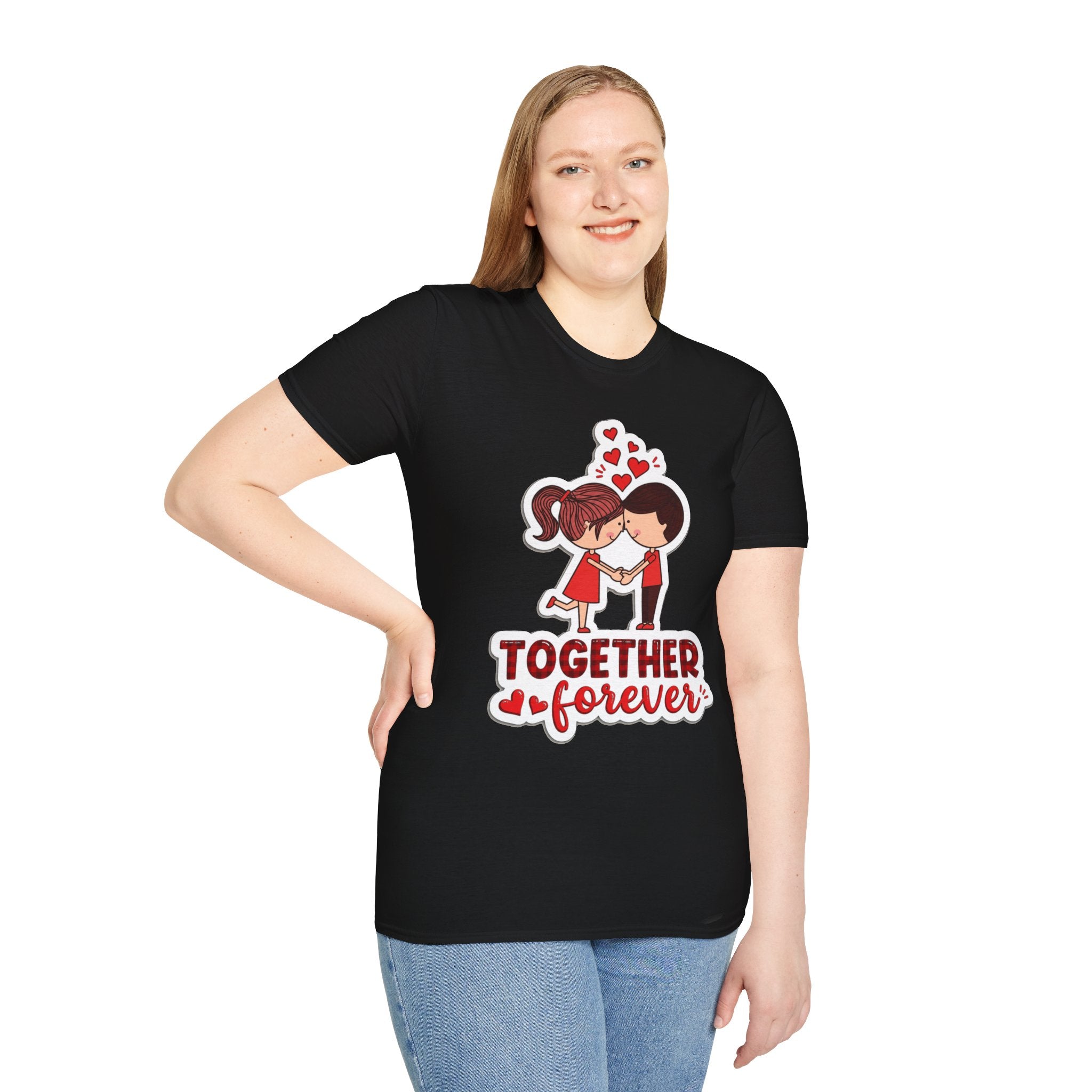Together Forever Couple T-Shirt — Cute Kids-Style Valentine Tee