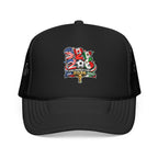 soccer cup 2026 Foam Trucker Hat — USA Soccer Patch Design