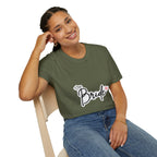 Bride T-Shirt — "The Bride" Bachelorette Tee with Heart
