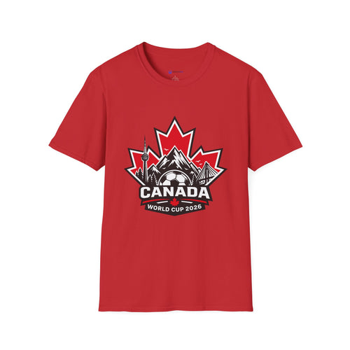 Canada soccer 2026 T‑Shirt — Maple Leaf Mountain Hockey Logo