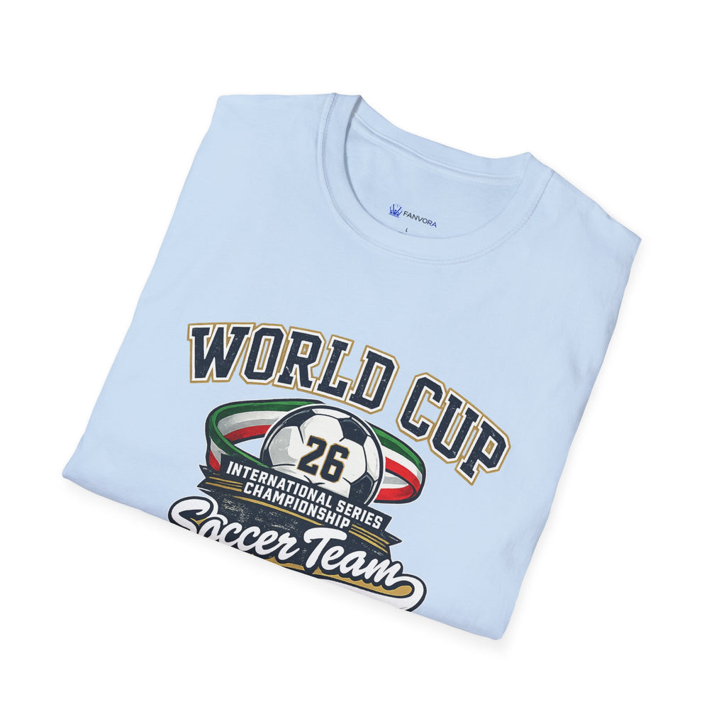 Soccer Team T‑Shirt – Vintage International Series Championship Design