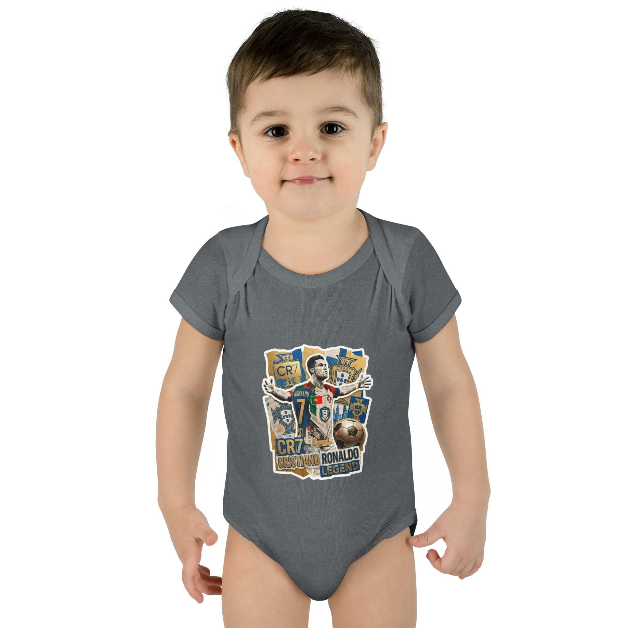 CR7 Fan Inspired Baby Bodysuit — World Cup 2026 Infant One-Piece