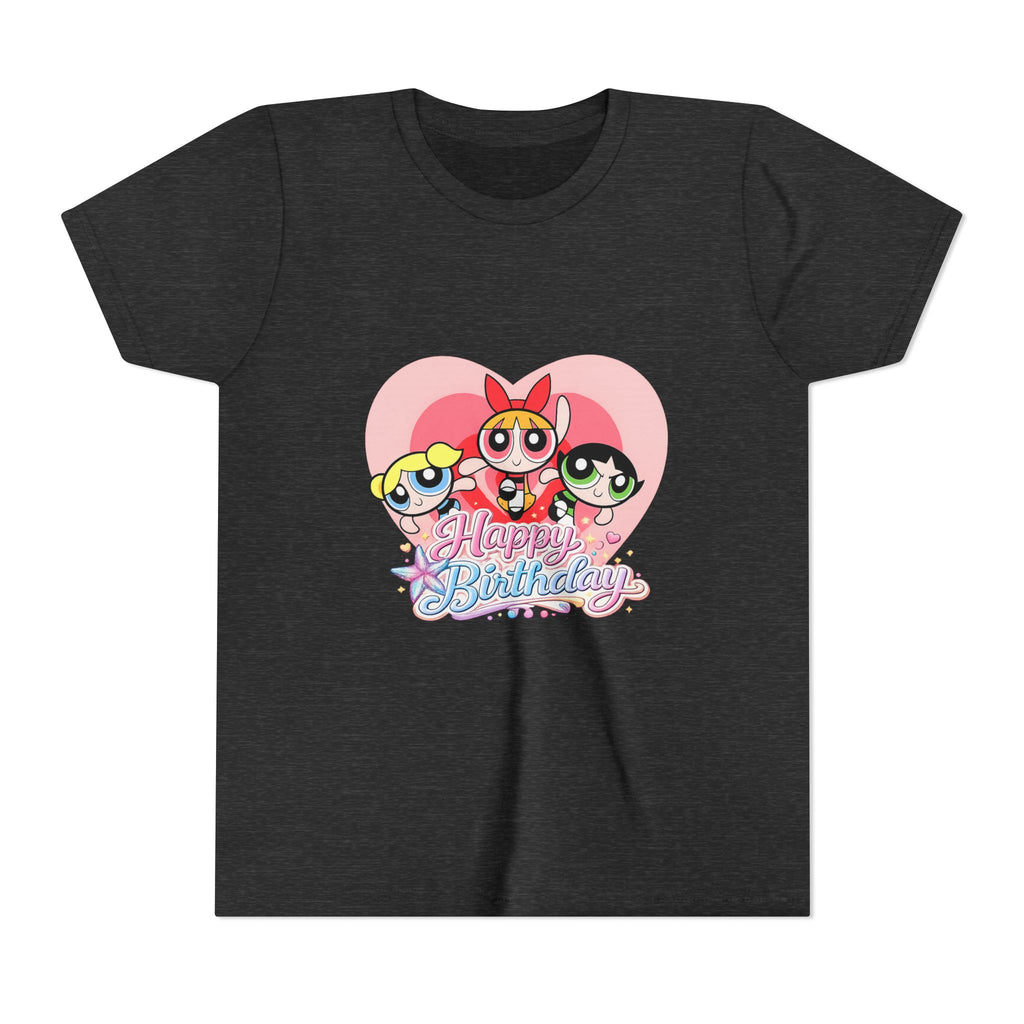 Powerpuff Girls "Happy Birthday" Youth Tee
