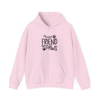 My Best Friend Has Paws Hoodie — Cute Paw Print Pet Lover Sweatshirt