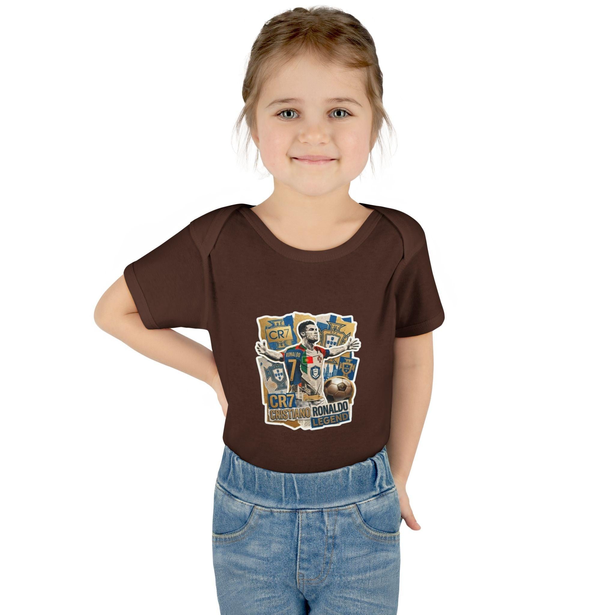 CR7 Fan Inspired Baby Bodysuit — World Cup 2026 Infant One-Piece.