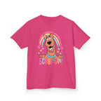 Scooby-Doo Kids T‑Shirt — Colorful Rainbow Cartoon Tee for Kids