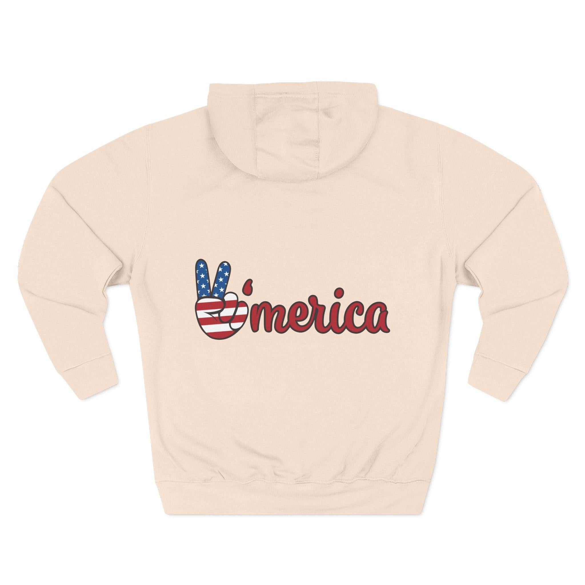 World Cup 2026 Fan Inspired - Patriot Style Fleece Hoodie.