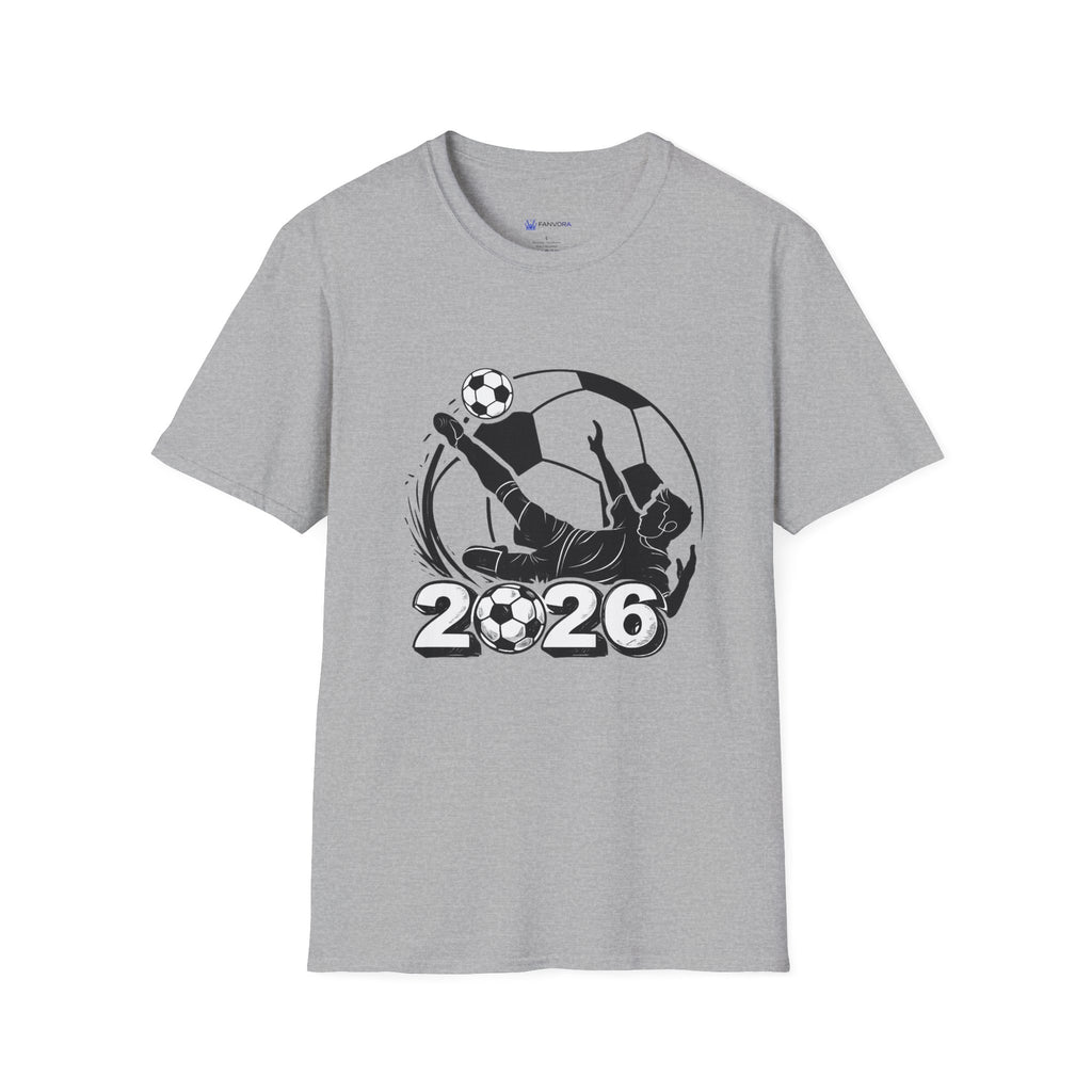 Soccer 2026 T-Shirt — Futbol Player Kick Graphic Tee