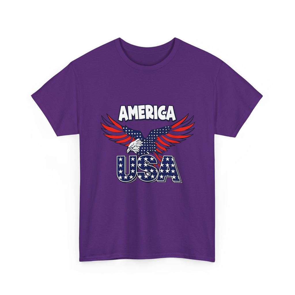 USA Eagle T-Shirt – America Patriotic Graphic Tee for 4th of July