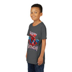 Spider Hero "Happy Birthday" Youth Tee