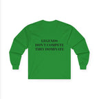 Long Sleeve Football Shirt – World Cup 2026 Fan Tee "Calm Dangerous Genius".