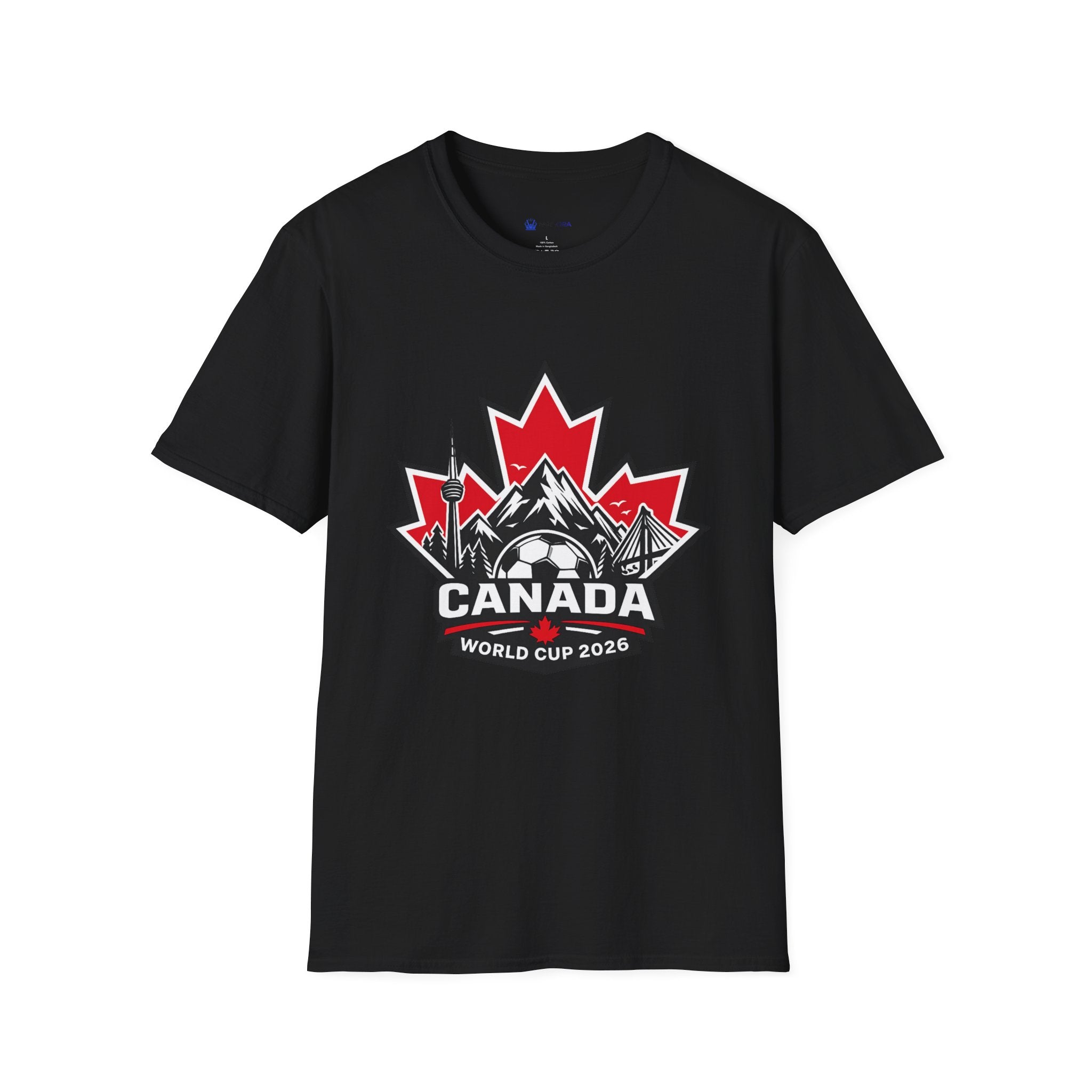 Canada soccer 2026 T‑Shirt — Maple Leaf Mountain Hockey Logo