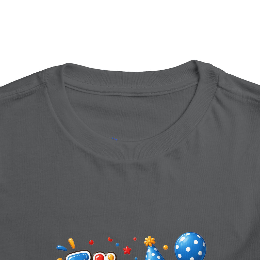Toddler Birthday Tee — "It's My Birthday" Bear Party Shirt