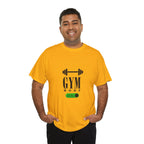 Gym Mode On T-Shirt — Workout Tee with Barbell Graphic