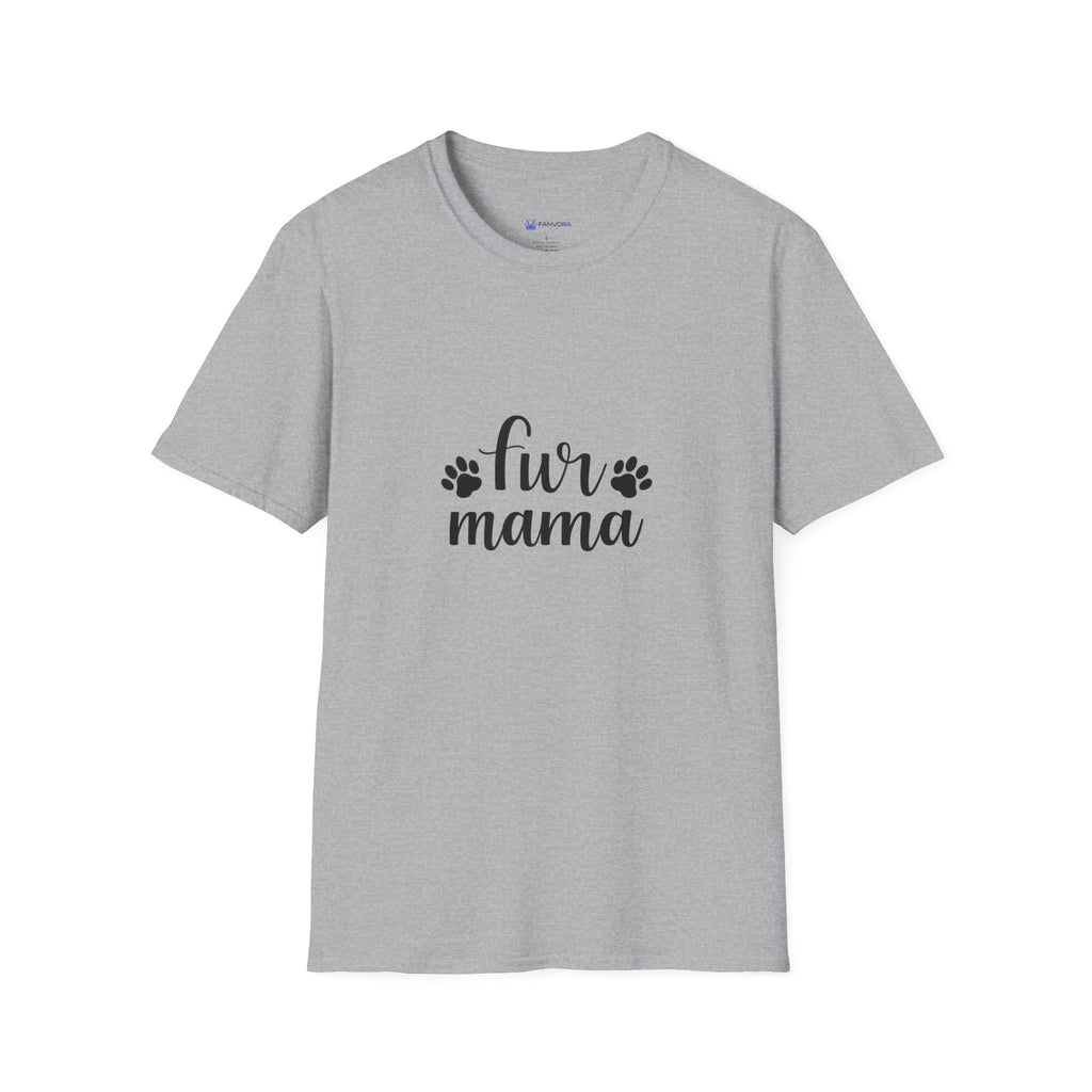 Fur Mama T-Shirt — Cute Paw Print Pet Mom Tee