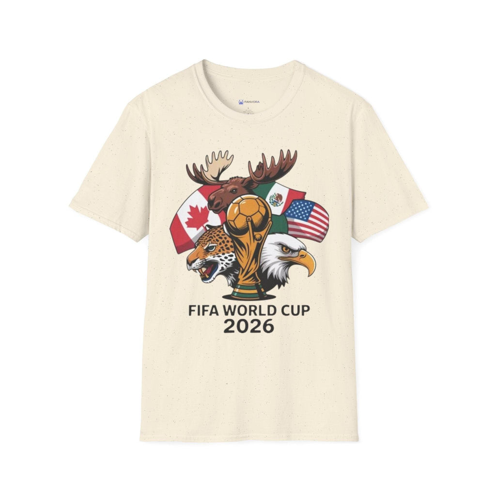 World Cup 2026 T-Shirt – USA, Canada & Mexico Soccer.