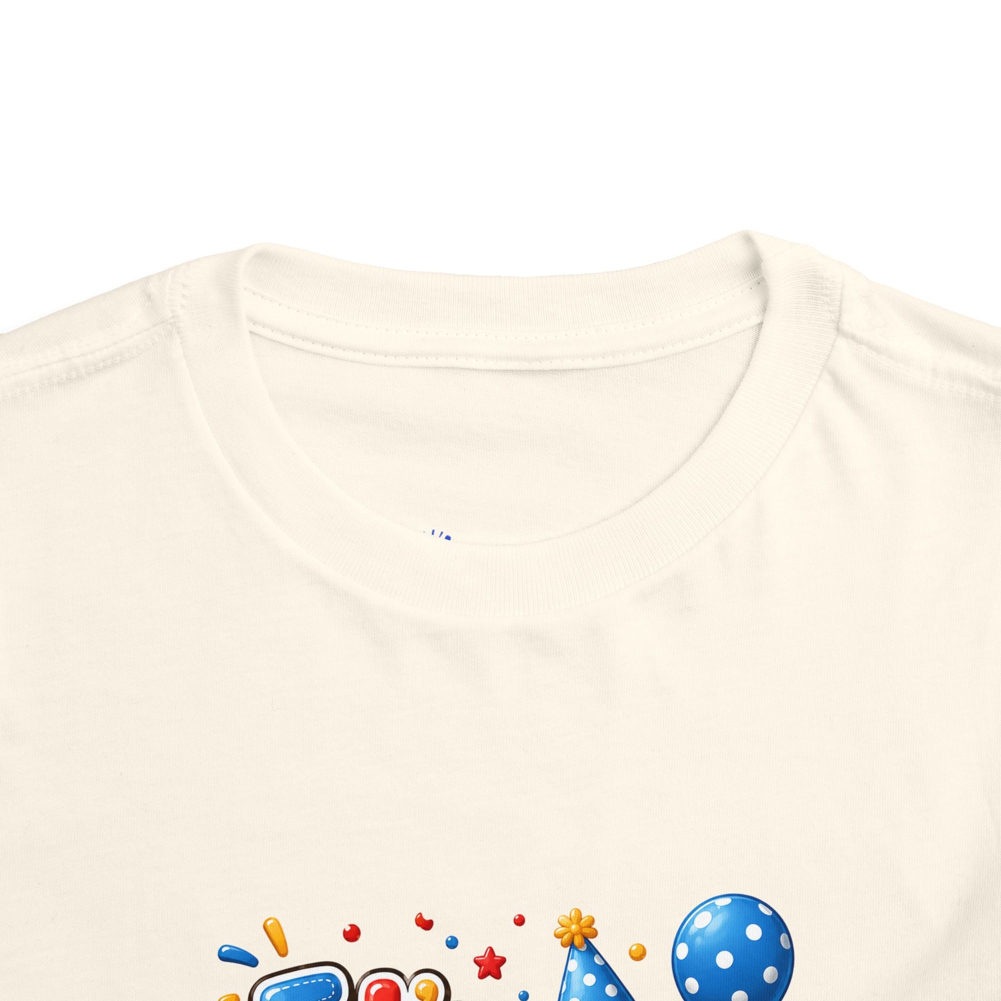 Toddler Birthday Tee — "It's My Birthday" Bear Party Shirt