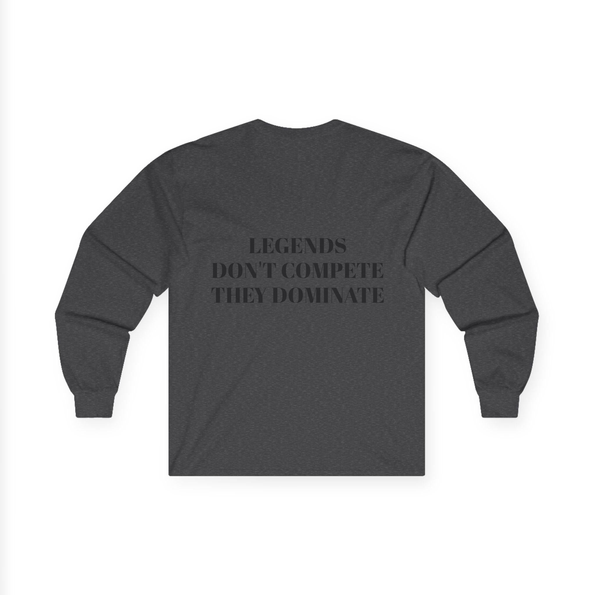 Long Sleeve Football Shirt – World Cup 2026 Fan Tee "Calm Dangerous Genius".