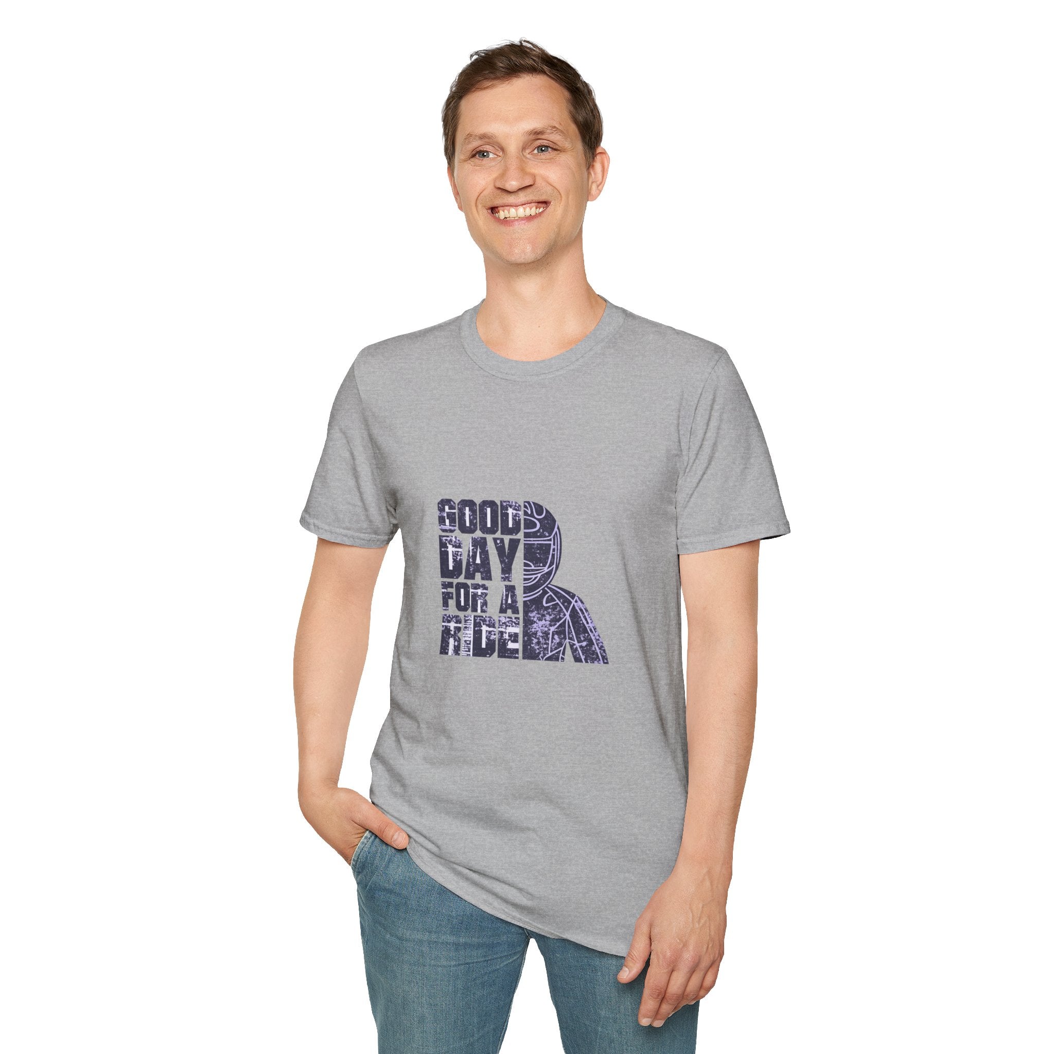 Good Day For a Ride T-Shirt — Vintage Motorcycle Rider Tee