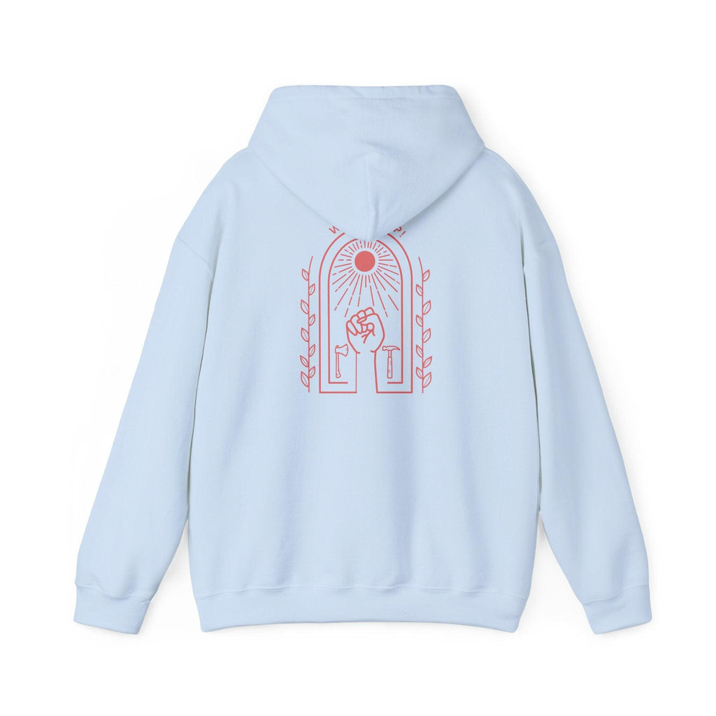 Go Girl Go Hoodie — Feminist Empowerment Graphic Hoodie.