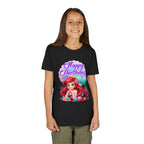 Birthday Youth Tee - Cute Mermaid "Happy Birthday" Graphic