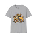 King Crown T-Shirt — Gold Regal Graphic Tee