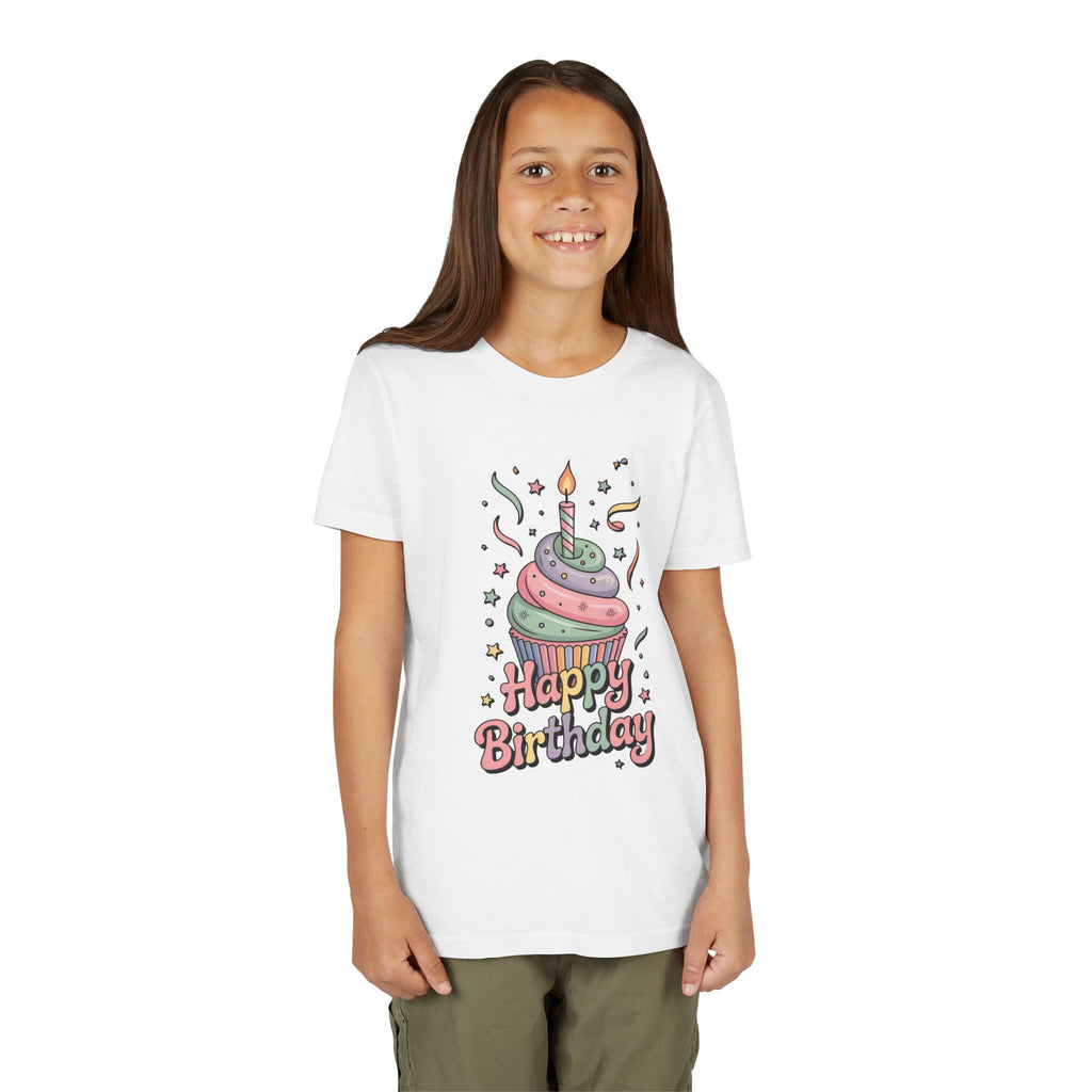 Kids "Happy Birthday" Cupcake Tee