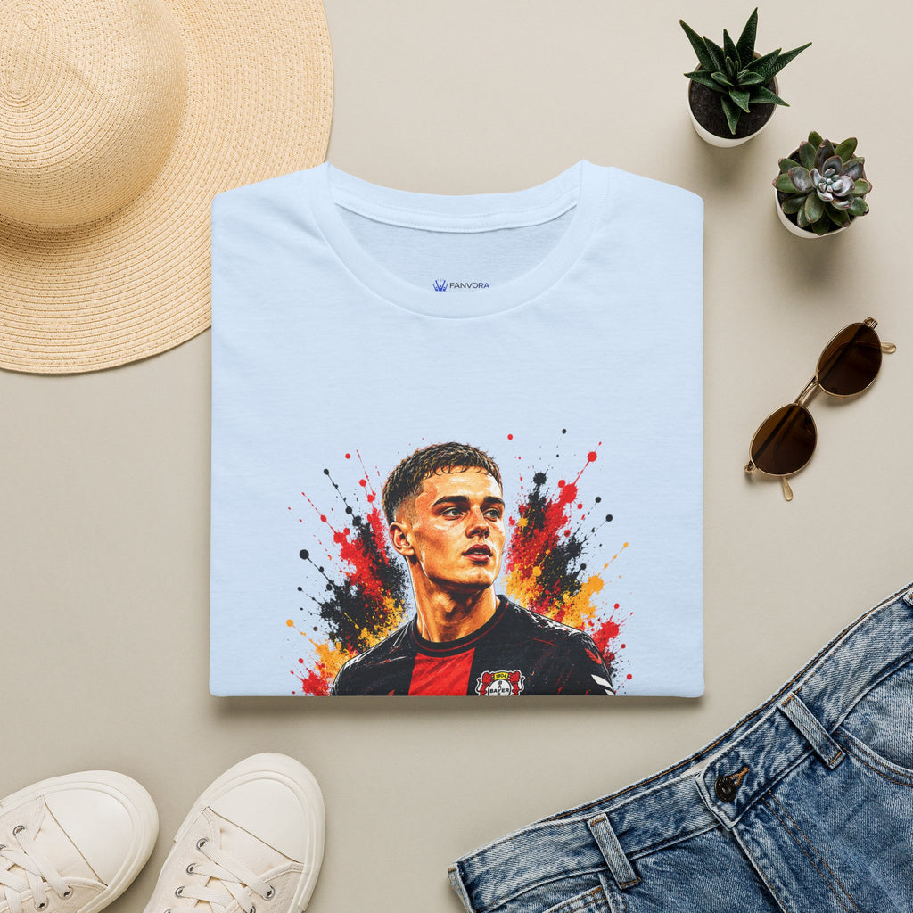 Germany Legend Soccer T-Shirt — Portrait Graphic Football Fan Tee