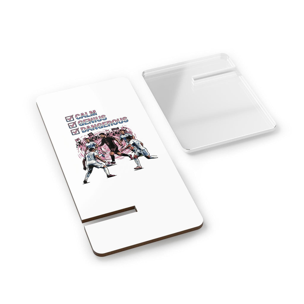 Phone Stand — "Calm, Genius, Dangerous" Argentina Legend Fan Inspired.