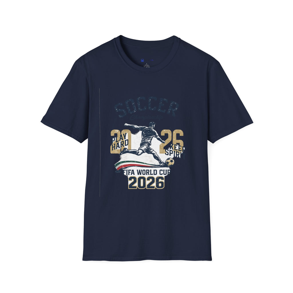 Soccer Championship 2026 T-Shirt —  Play Hard Soccer Tee