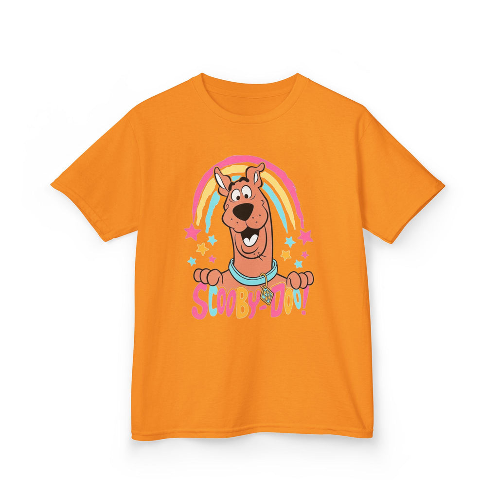 Scooby-Doo Kids T‑Shirt — Colorful Rainbow Cartoon Tee for Kids